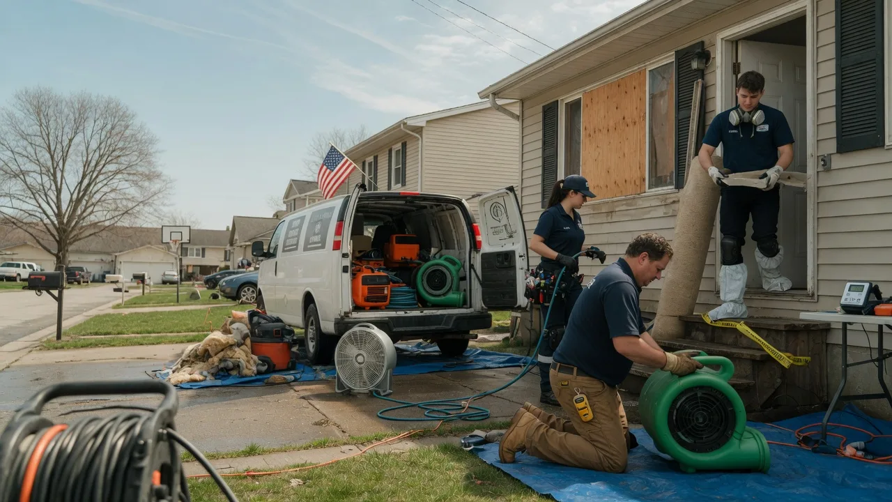 Water Damage Restoration in Hillside, IL near me